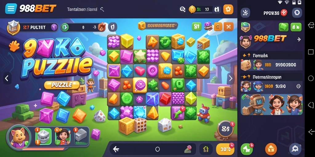 Tampilan gameplay 988BET yang seru dan menantang.