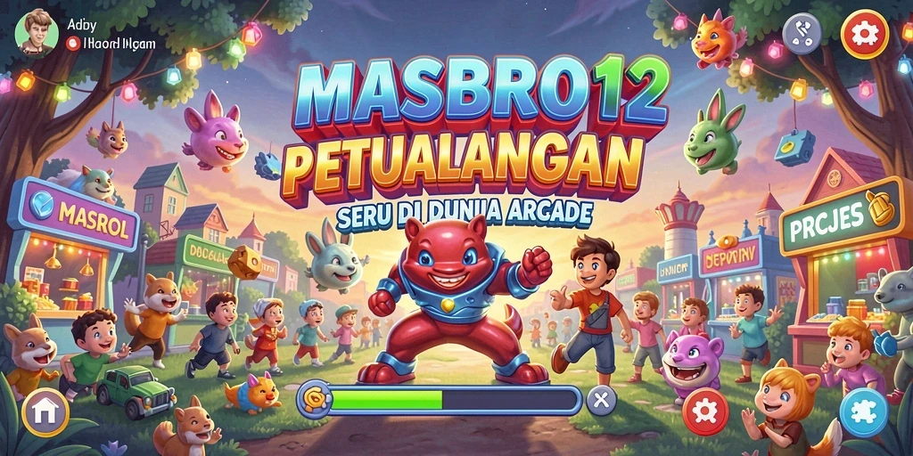 Tangkapan layar utama gameplay seru di MASBRO12 dengan aksi menegangkan.