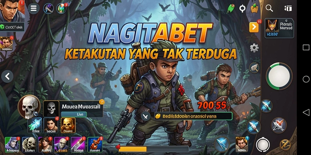 Screenshot gameplay menegangkan di <strong>NAGITABET</strong> menunjukkan suasana menyeramkan.