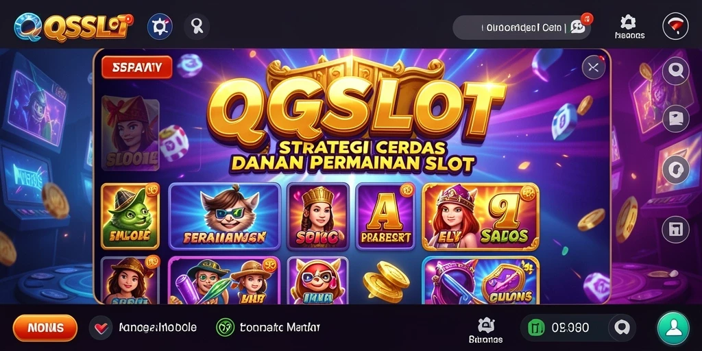 Screenshot QQSLOT menampilkan gameplay yang penuh strategi dan tantangan menarik.
